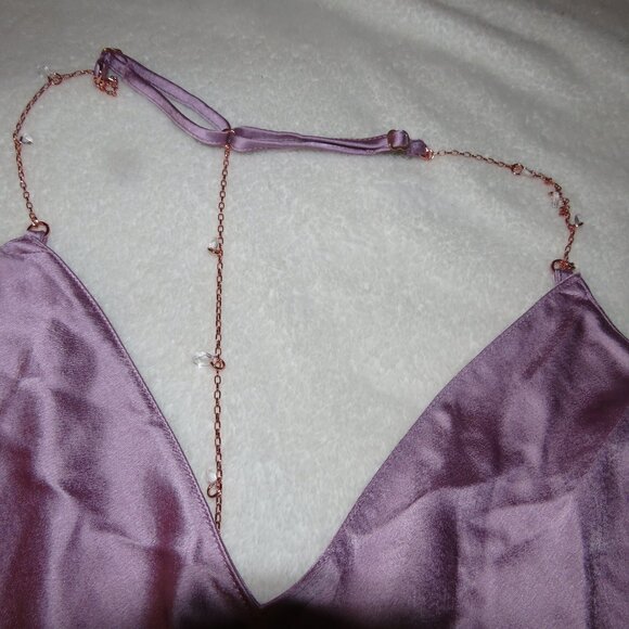 Victoria's Secret Nighty Purple Medium - Picture 3 of 10